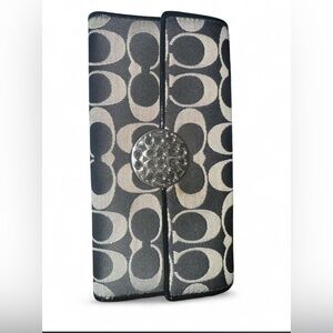 Coach Signature Alexandria Slim Wallet.